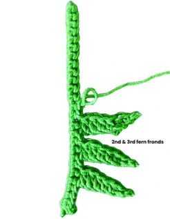 crochet fern leaf fig 2