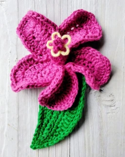 crochet hibiscus flower pattern complete