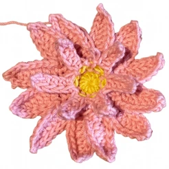 lotus flower crochet pattern fig 6 completed